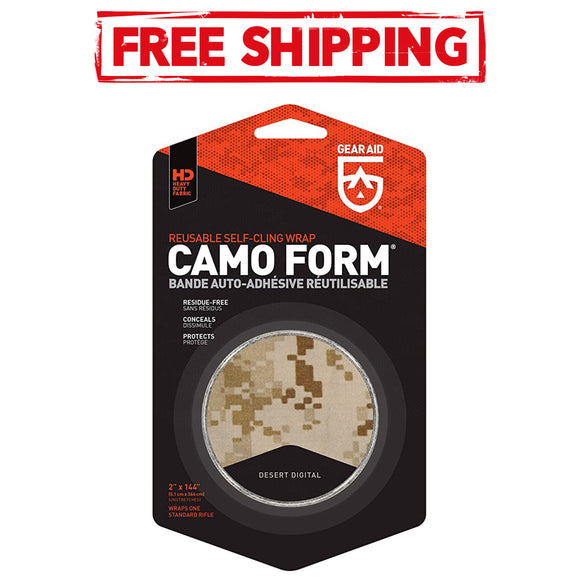 Gear Aid Camo Form Reusable Protective Gun Wrap